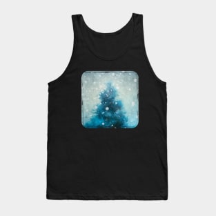 Winter Tree Painterly Tank Top